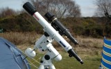 Vixen 70mm Refractor on an EQ6